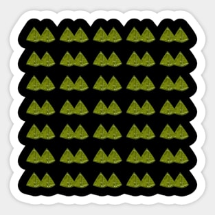 Banh It (Triangular Rice Cakes) in Banana Leaves Sticker